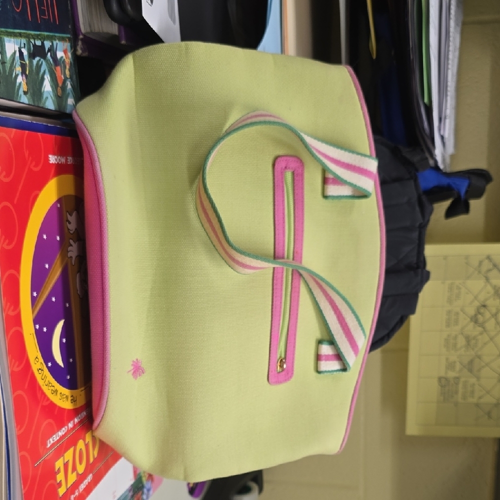Pink and Cream Tote Bag Lily Pulitzer